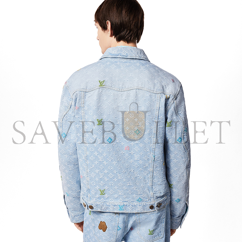 l0vis Vvtt0n jaqueta jeans monogram 1afrxm